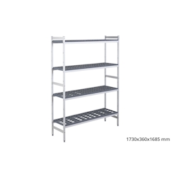 Fermostock 5711 Grundregal, 1730 x 360 x 1685 mm Image