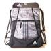 Adidas Bags | Backpack Adidas Alliance Ii Sackpack Onix Jersey Grey/Black One Size | Color: Black/White | Size: Os