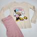 Disney Pajamas | H&M Girls Minnie Mouse & Daisy Duck Snug Fit Pajamas Size 6 Free With Purchase | Color: Pink | Size: 6g