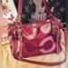 Coach Bags | Coach Riley Graphic Art Opt Crossbody/Satchel In Plum + Large Dustbag | Color: Pink/Purple | Size: Os