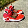 Nike Shoes | Nike Kd Trey 5 X ‘University Red Metallic Gold’ | Color: Red/White | Size: 7.5