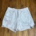 American Eagle Outfitters Shorts | American Eagle Outfitters 90’s Boyfriend Short Size 6 Cream Distressed Shorts | Color: Cream/White | Size: 6