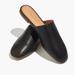 Madewell Shoes | Madewell The Cory Mule In Black Leather Slip On Loafer Flats Woman’s Size 6.5 | Color: Black/Brown | Size: 6.5