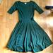 Lularoe Dresses | Green Nicole Lularoe Dress | Color: Green | Size: Xs