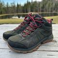 Columbia Shoes | Columbia Redmond Iii Mid Waterproof Hiking Shoe Men's 8.5 | Color: Gray/Red | Size: 8.5