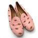 Coach Shoes | Coach Lobster Embroidered Loafer Flats Pink Women Size 8 | Color: Pink | Size: 8