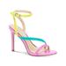 Jessica Simpson Shoes | Jessica Simpson Womens Pink Jymiara Round Toe Stiletto Heeled Sandal 7.5 M | Color: Pink | Size: 7.5