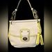 Coach Bags | Coach Legacy 2 Tone Leather Willis Archival Crossbody Bag Turn Key | Color: Cream/Yellow | Size: Os