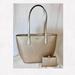 Kate Spade Bags | Kate Spade Medium Glimmer Tote & Compact Wallet In Gold *** Nwt * Bundled! *** | Color: Gold | Size: Os
