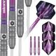 Unicorn Amethyst 3 Dartpfeile Set, violett, 24 g