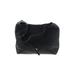 MICHAEL Michael Kors Leather Hobo Bag: Pebbled Black Print Bags