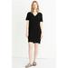 Madewell Dresses | Madewell Size Xl Side Button Easy Shift Dress Black L7833 | Color: Black | Size: Xl