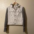 Free People Jackets & Coats | Free People Jacket | Color: Gray/White | Size: L