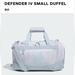 Adidas Bags | Adidas Defender Iv Small Duffle Stone Wash White/Wonder Blue Training Gym Bag | Color: Blue/White | Size: Os