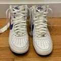 Nike Shoes | Nike Air Force One High Tops! | Color: Blue/White | Size: 8