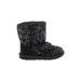 Ugg Australia Boots: Winter Boots Wedge Feminine Black Shoes - Kids Girl's Size 2