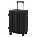 DNZOGW Travel Suitcase Cute Universal Wheel Boarding Code Luggage, Fashionable Suitcase, Trolley Case, Female Boarding Case Trolley Case (Color : Black, Size : A)