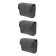 HOMSFOU 3pcs Camera Sleeve Camera Bag Padded Bag Camera Cases Water Resistant Backpack Camera Sling Bag Camera Insert Camera Case for Backpack Lens Case Small Nylon Sleeve Bag