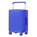 DNZOGW Travel Suitcase Suitcase Trolley Suitcase Universal Wheel Suitcase Password Box Boarding Suitcase Suitcase for Men and Women Trolley Case (Color : Blue, Size : A)