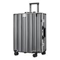 DNZOGW Travel Suitcase Suitcase Aluminum Alloy Seatable Suitcase Suitcase Men and Women Lock Trolley Case Fashionable Boarding Case Trolley Case (Color : G, Size : A)