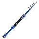 Fishing Rod Fishing Rod Spinning Casting Fly Ultralight Carp Fishing Hand Lure Pole Feeder Gear Camouflage Mini Travel Surf 1.3m 1.5m 1.8m Fishing Combos (Color : Blue Spin Rod, Size : 1.5m)