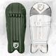 FORTRESS Original Pro Wicket Keeper Pads | Premium Cricket Gear for All Ages (Green, Youth)