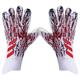 HFKY Soccer Goalie Gloves, Goalkeeper Gloves with Strong Grip Give Splendid, Sizes 8-10 Protection to Prevent Injuries For People from Junior Trainees to Professionals size8 A