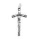 S925 Sterling Silver Cross Pendant, Men's Personalised Retro Fashion Hundred Matching Sterling Silver Pendant Necklace