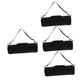 HEMOTON 4pcs Flute Bag Handbags Tote Bags Black Tote Bag Flute Gig Bag Flute Cases Flute Carrying Bag Flute Carrying Storage Holder Instrument Carrying Bag Musical Instrument Container