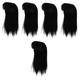 FRCOLOR 5pcs Invisible Wig Wigs Hair Topper for Women with Thinning Hair Wig Toppers for Women with Thinning Hair Wiglets Hairpieces for Thinning Hair Chemical Fiber Miss Air Bangs