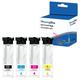 Woungzha T9441 Ink Cartridge for Epson 944 T9441 T9442 T9443 T9444 for Epson Workforce Pro WF-C5210 WF-C5290 WF-C5710 WF-C5790 WF-C5790DWF (4 Pack)