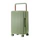 WHCXKJ Suitcase Luggage Universal Wheel Box Zipper Trolley Box Password Box Men and Women Travel Leather Suitcase Suitcase Suitcases (Color : Green, Size : C)