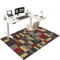 Office Chair Mat for Carpet Floors, Gaming Chair Mat for Hardwood Floors 90 x 120 cm, Desk Chair Mat for Low Pile Carpet, Multi-Purpose Large Desk Chair Mat, Easy Glide Carpet Protector Chair Mat