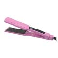LLXBFNMC Hair Straightener LED Gear Temperature Adjustment Ceramic Tourmaline Ionic Flat Iron Hair Straightener for Women Widen Panel fangzi (Color : Pink Narrow plae, Size : US)