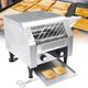 Commercial Conveyor Toaster, 2 Slice Toaster Machine, Stainless Steel Toaster, 300/450 Slices Per Hour Hotel Restaurant Cafe Rotary Toasting Machine,450PCS