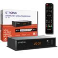 STRONG SRT7815 Digitaler HD Satelliten-Receiver, HD-SAT-Empfang, DVB-T2 HD, inklusive HD+ Karte für Deutschland