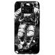 Hülle für Galaxy S8 Space Galaxy Schwarz-Weiß-Astronaut