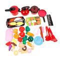 Abaodam 2 Sets Emulational Fruit Toys Kitchen Cookware Playset Girl Toys Pretend Cutting Toy Kitchen Cooking Toy Kids Kitchen Toy Children’s Toys Funny Cooking Toy Tool Plastic Puzzle