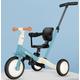 5 IN 1 Kids trikes for 2-6 years old boys girls,push stroller/scooter/balance bike/pedal tricycle/ride on bike with folding wheels,parent push trolley car with parent push rod,folding trikes