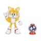 Sonic The Hedgehog 4" Modern Tails Action Figure with Invincible Item Box Accessory