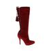 Joan & David Boots: Burgundy Shoes - Women's Size 8