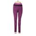 Reebok Active Pants - High Rise: Purple Activewear - Women's Size Medium