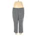 Hilary Radley Casual Pants - Mid/Reg Rise: Gray Bottoms - Women's Size 16