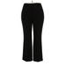 Tahari Dress Pants - High Rise: Black Bottoms - Women's Size 18