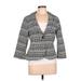 CAbi Blazer Jacket: Short Gray Jackets & Outerwear - Women's Size 10