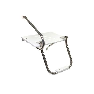 Whitecap Poly Swim Platform w/Ladder f/Outboard Motors White 67902