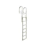 Dock Edge Aluminum 7-Step Dock Ladder SLIDE-UP 2037-F