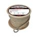 Extreme Max Boattector Premium Double Braid Nylon Anchor Line With Thimble - 5/8in White & Gold 5/8in x 200ft 3006.2273