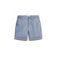 Armedangels Shorts "Daalos" Herren blue stone, Gr. 30, Baumwolle, Klassische Herrenshorts in Regular Fit mit Hanf Knöpfen und subtiler Strickerei