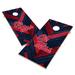 Mississippi Ole Miss Rebels Cornhole Board Set - Herringbone Design